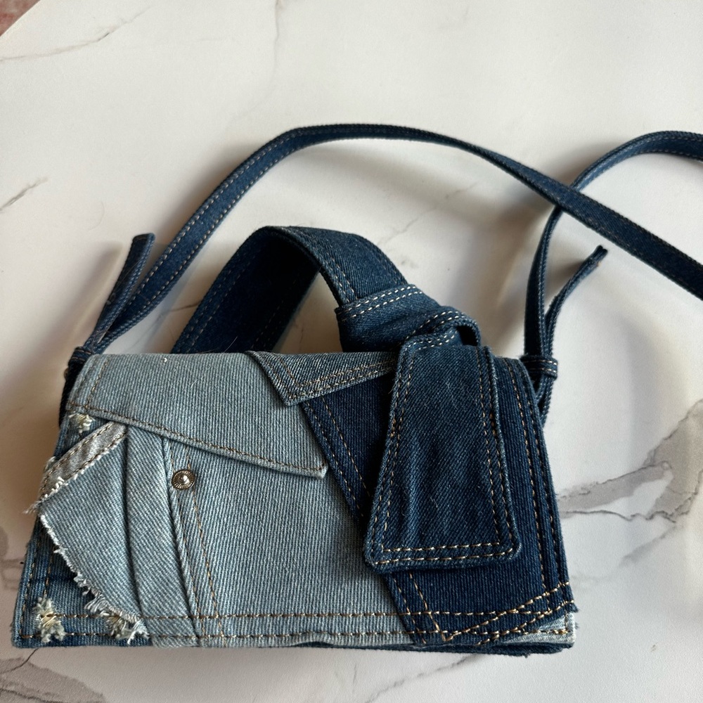 Denim Zara purse